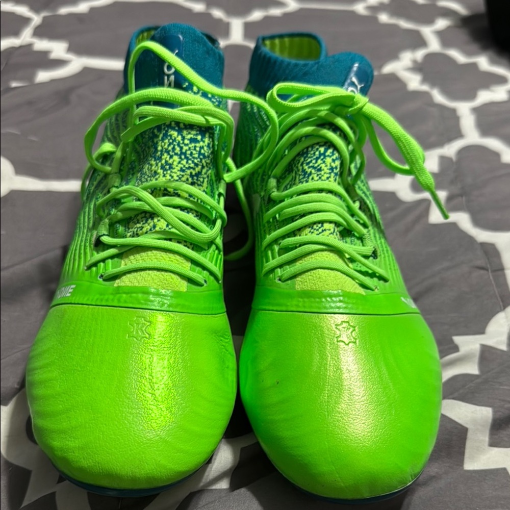 Puma Kids Bright Green Sneakers